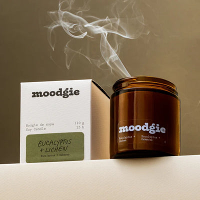 Eucalyptus + Oakmoss Candle- moodgie