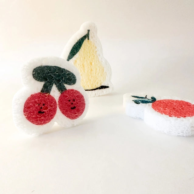 Fruit Shaped Cellulose Pop Up Sponge - Smile Boutiques