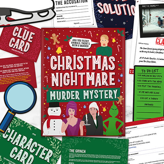 Murder Mystery Christmas Nightmare game