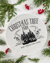 "Christmas Tree Farm" Bowl Cover - Your Green Kitchen