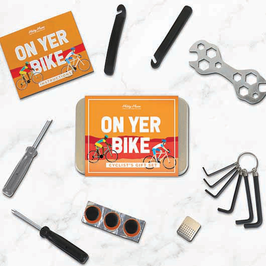 Cycling Gift Tin contents