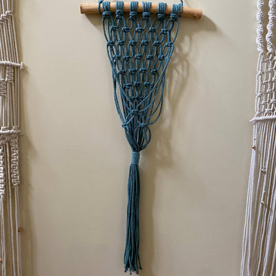 Macrame Wall Plant Hanger (Recycled String) 
