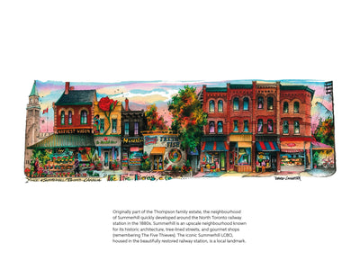 2026 Toronto Neighbourhood Calendar - 12" X 9"
