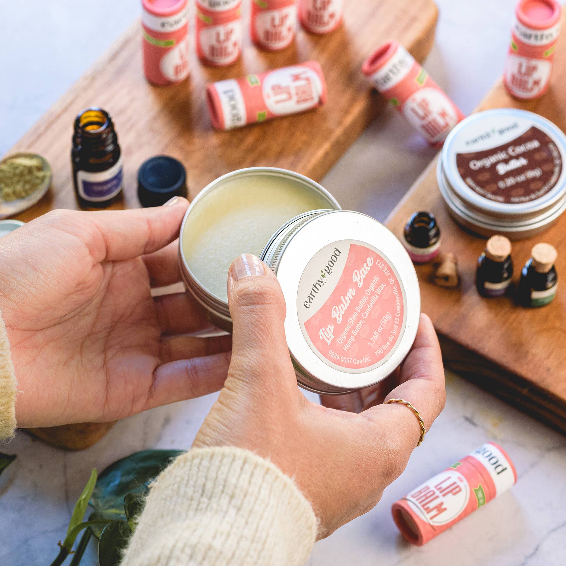 DIY Organic Lip Balm Kit (Adults)