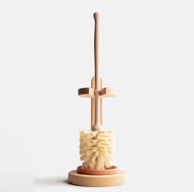 Plastic Free Toilet Brush & Stand - Smile Boutiques