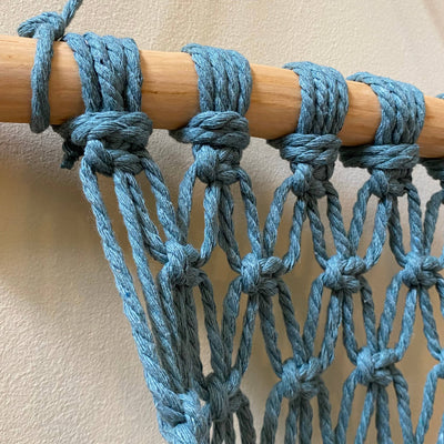 Macrame Wall Plant Hanger (Recycled String) 