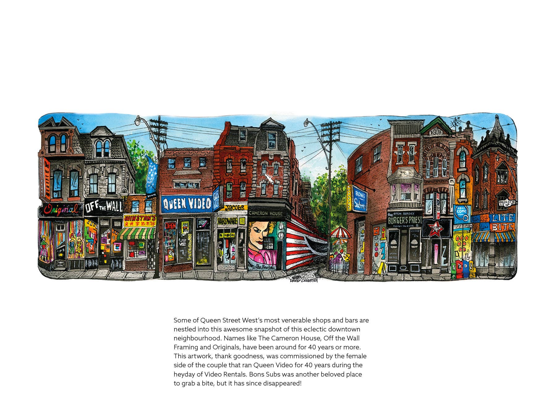 2026 Toronto Neighbourhood Calendar - 12" X 9"