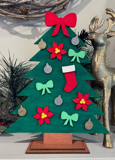 Paintable Christmas Tree DIY Kit