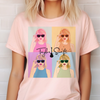 Swiftie Tee Taylor Concert Tshirt Swift Color Block T-Shirt