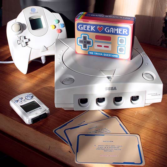 Geek Gamer Trivia cards