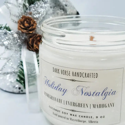 Holiday Nostalgia - Christmas, Natural Coconut Soy Candle