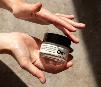 Gotu Kola + Squalane Hyaluronic Nourishing Cream - Om Organics