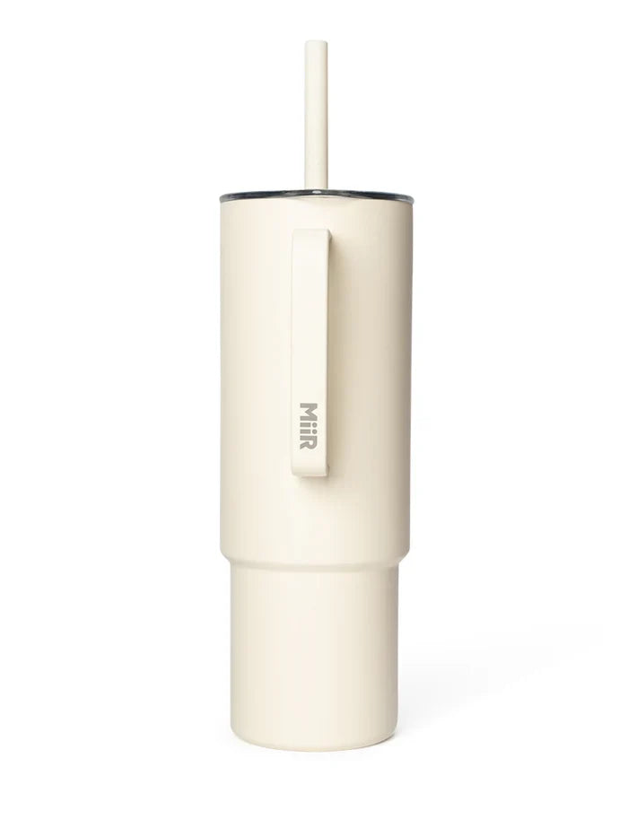 All Day Straw Cup 32oz - Sandstone White by MiiR