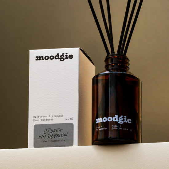 Cedar + Siberian Pine Reed Diffuser -  moodgie