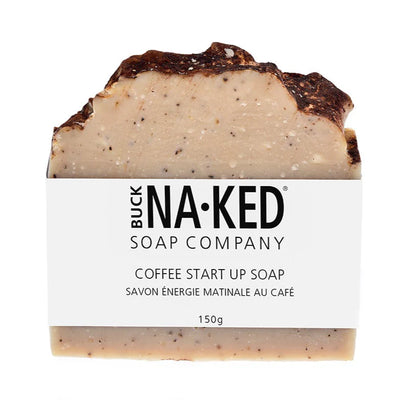 Holiday Soap Trio + Soap Dish - Charcoal, Coffee + Oatmeal- Buck Naked Soap Company