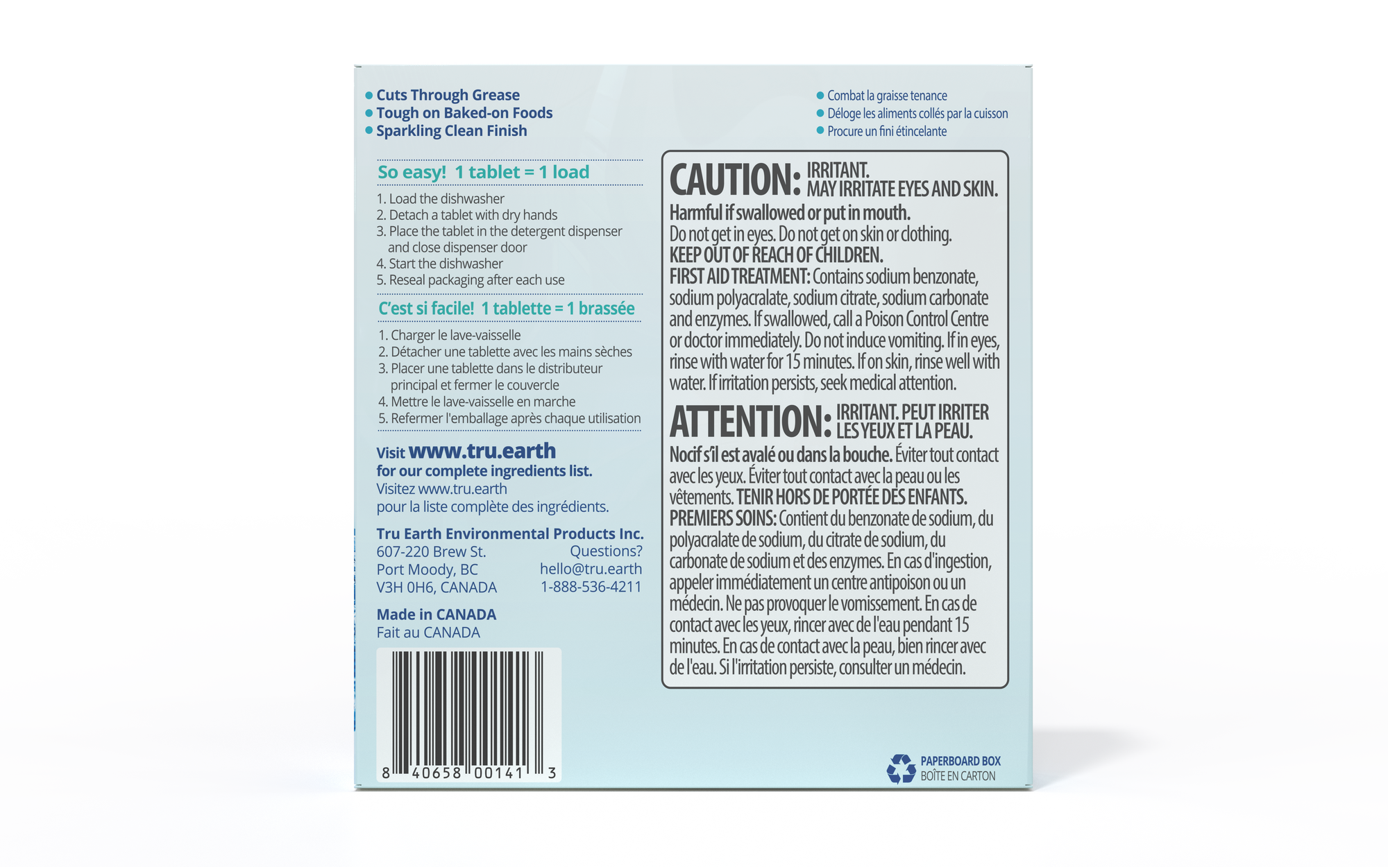 Dishwasher Detergent Tablets