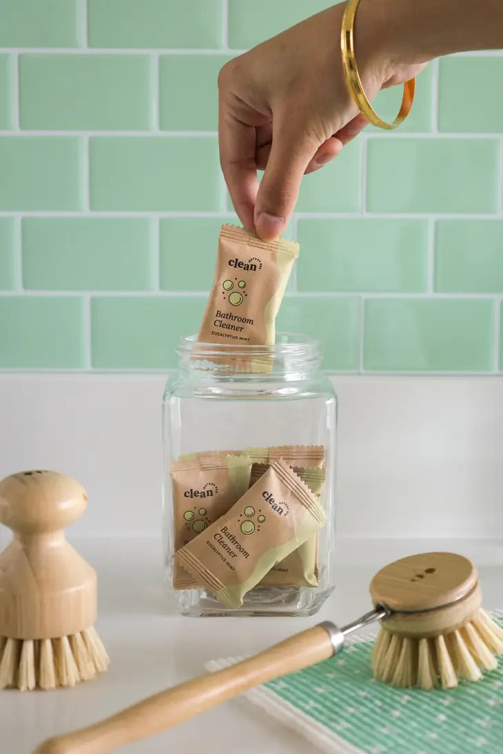 Bathroom Cleaner Refill Tablet: Eucalyptus Mint Scent - Nature Bee