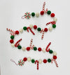 Felt Christmas Garland (Candy Cane)  - The Winding Road