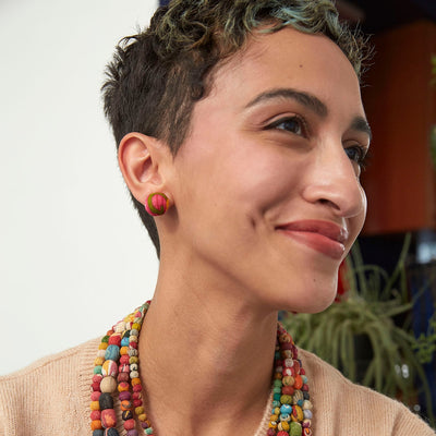 Kantha Betty Posts Earring