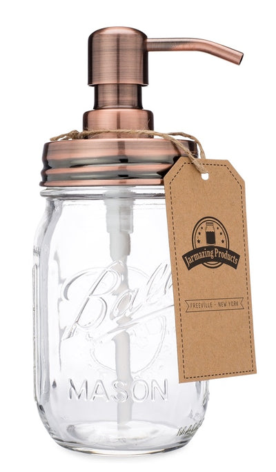 Mason Jar Soap Dispenser with Jar Included