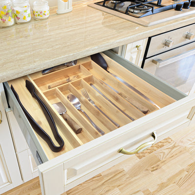 Bamboo Drawer Organizer