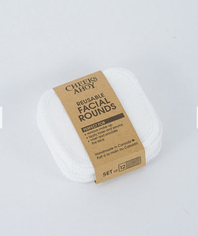 Reusable Facial Rounds (Set of 12) - Cheeks Ahoy