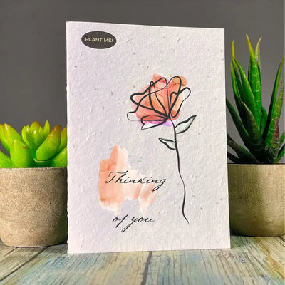 Thinking of You Card - Plantable Greetings